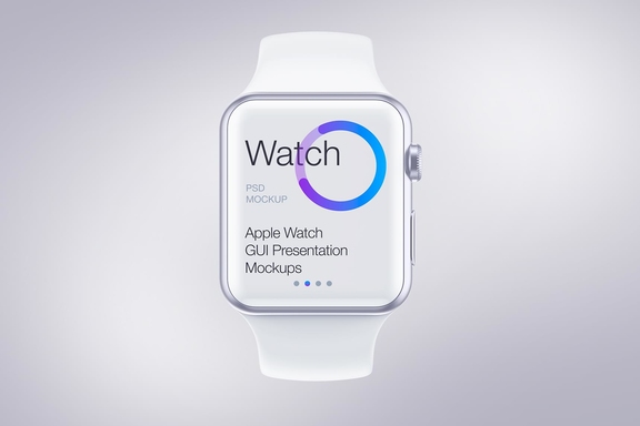 Мокап Apple Watch